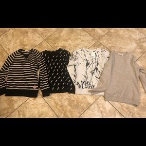 4 H&M boys sweaters size 8/10